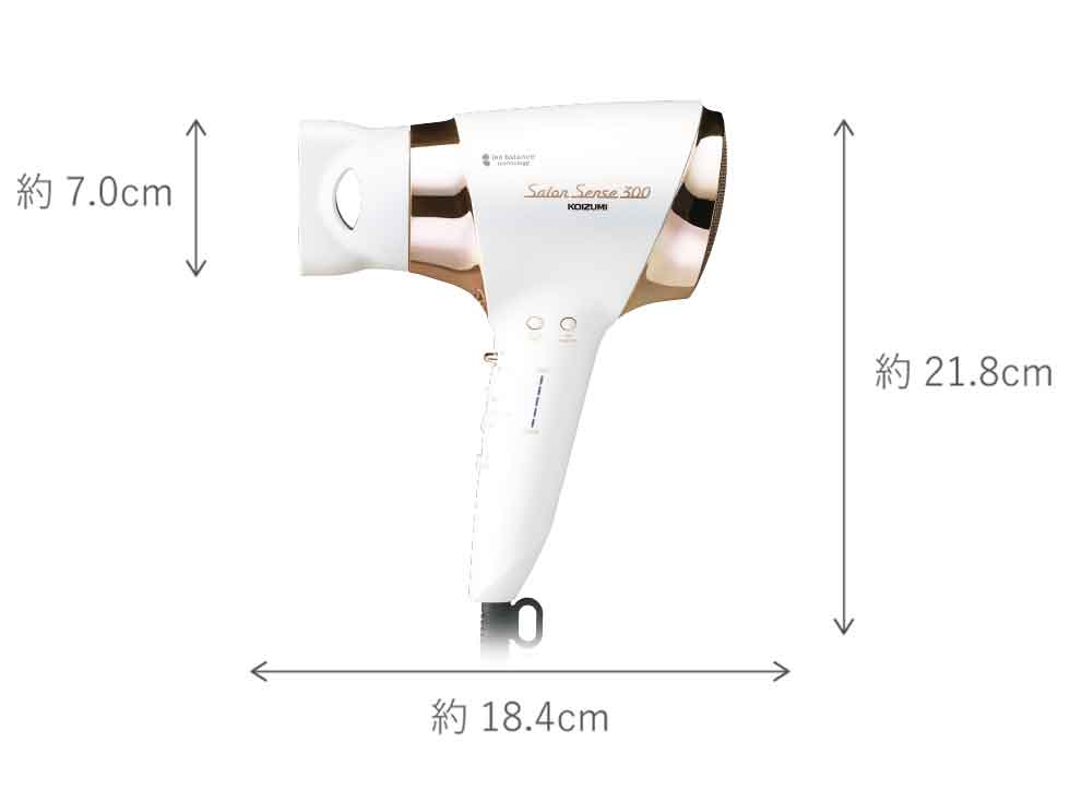 サロンセンス300, イオンバランスドライヤー, KHD-9960