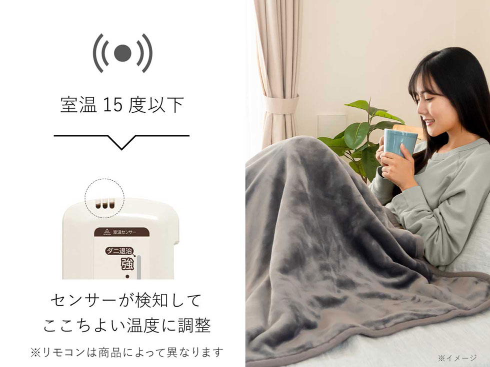 冷暖房/空調2019 Koizumiコイズミ 電気毛布 敷毛布 ラビットファー調 丸洗い可
