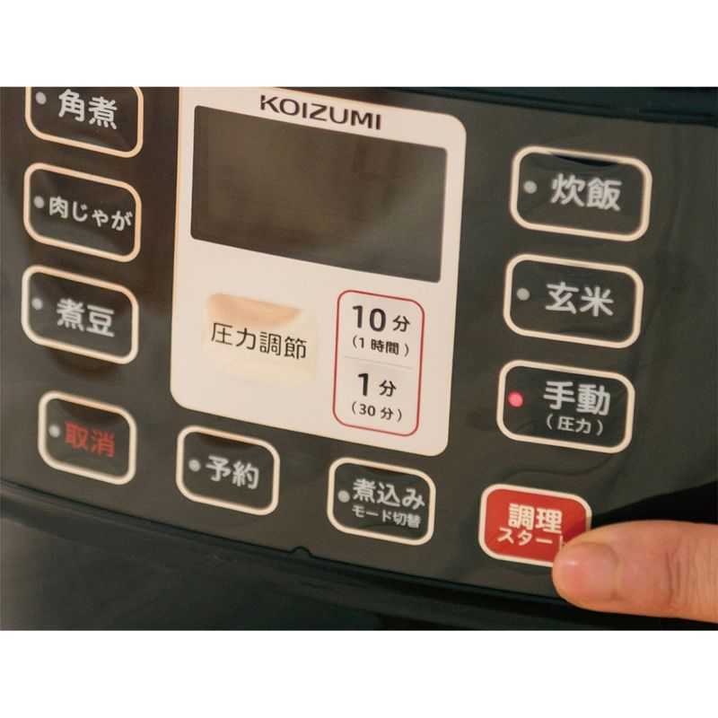 販売終了】マイコン電気圧力鍋KSC-3501 | コイズミオンラインショップ