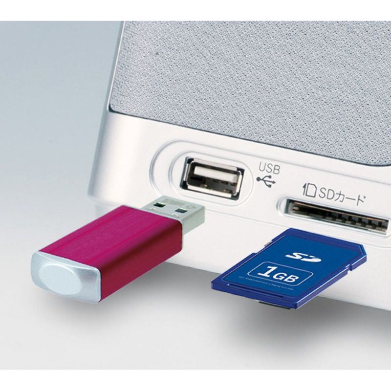 SDD-4340　USB／ SDカードスロット搭載