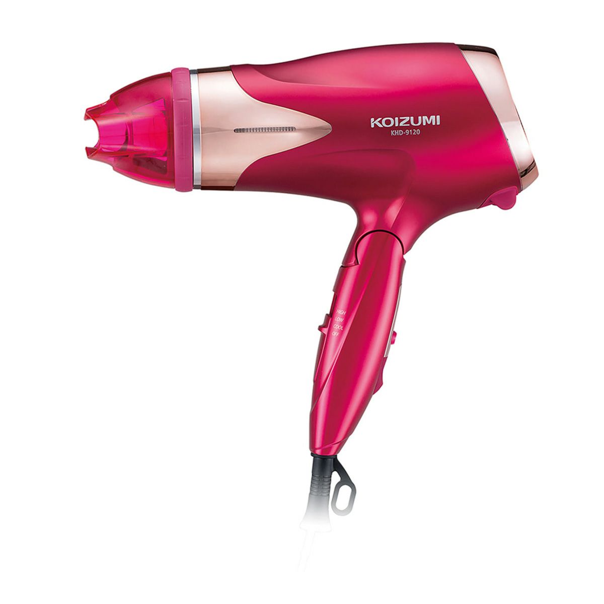 販売終了】マイナスイオンヘアドライヤーKHD-9120 | コイズミ