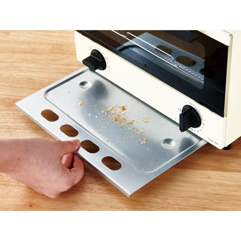販売終了】目玉焼きトレー付きオーブントースターKOS-1216