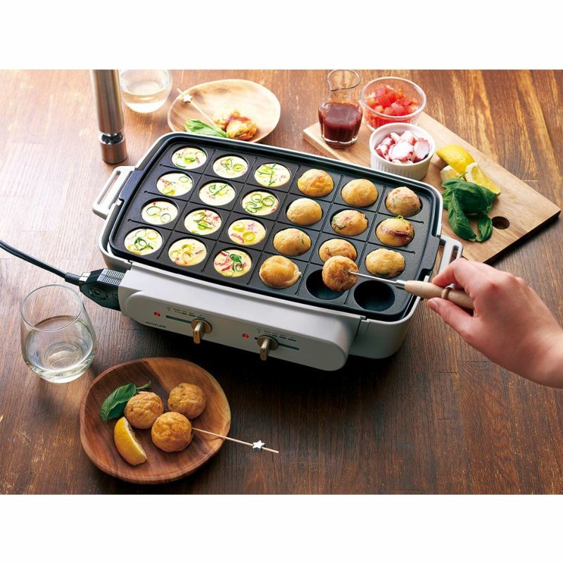 ホットプレート たこ焼き器 セパレートグリラー KSG-1201/K | www