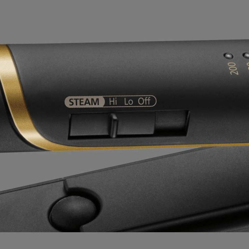 VSI1055　スチームボタン　ヴィダルサスーン　スチームストレートアイロン　