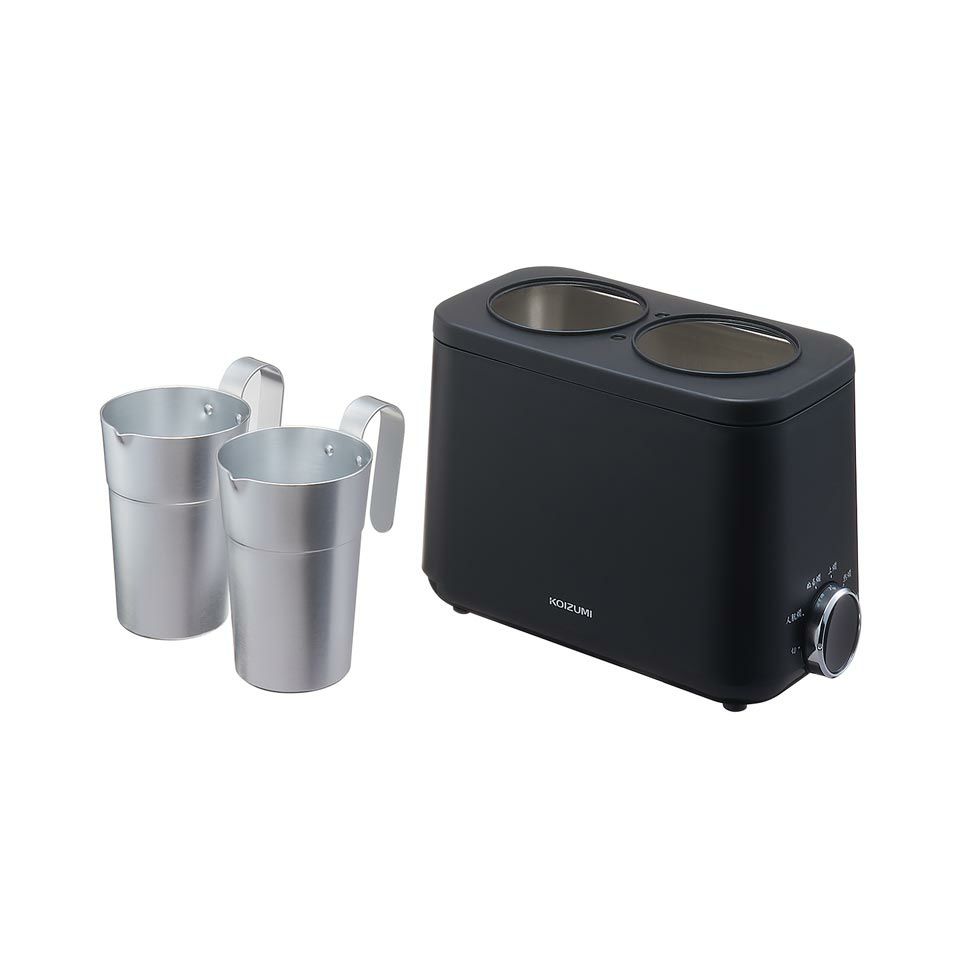 酒燗器『かんまかせ』アルミチロリセットKOP-0400 酒燗器『かんまかせ』アルミチロリセットKOP-0400 | コイズミ