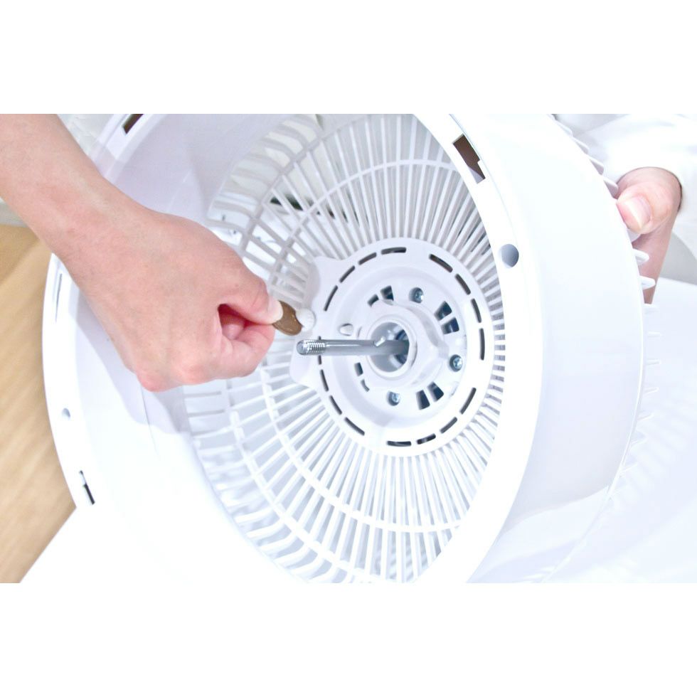 壁掛けサーキュレーター KCF-2323 カバーの外し方