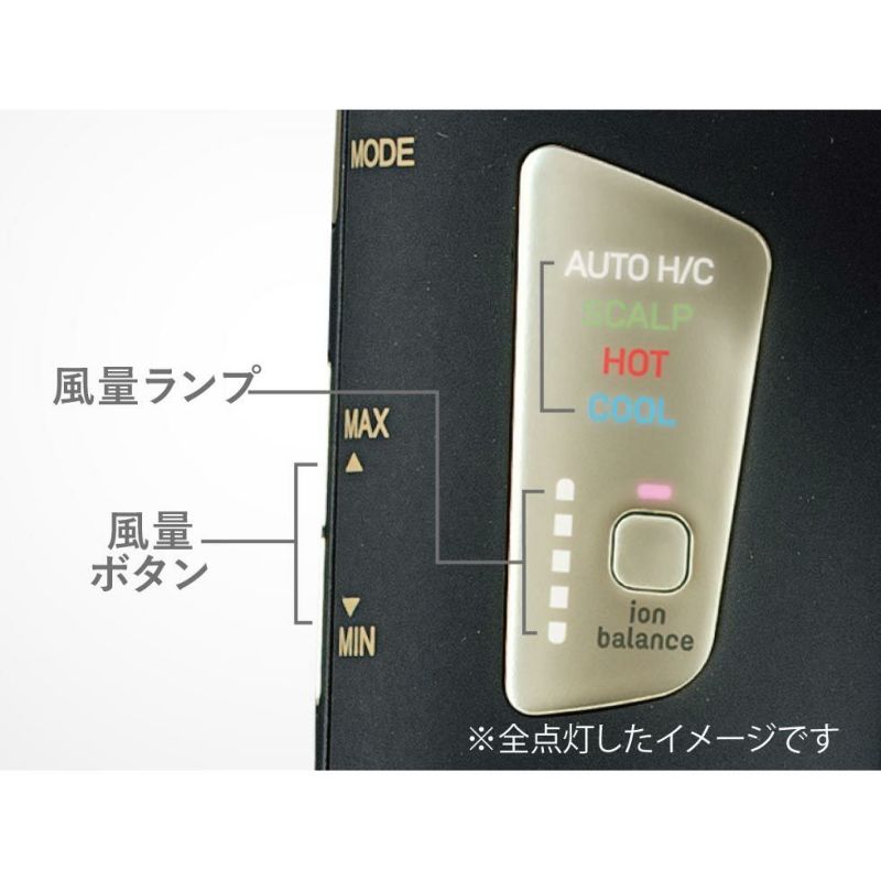 サロンセンスハイパワーイオンバランスドライヤーKHD-9560