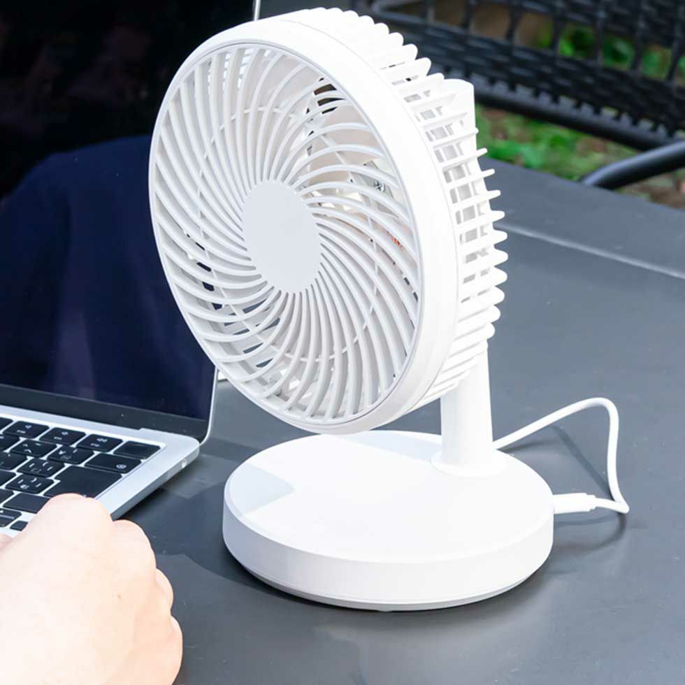 扇風機 DC18V 充電式 扇風機 RF856 ブラック / 工具・DIY用品通販のアストロ