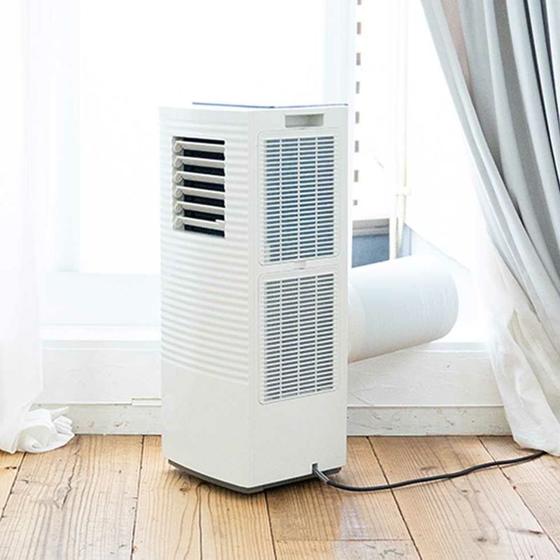 はっぱ koizumi 除湿機能付ポータブルクーラー　kpc−0731/w コイズミ KPC-0731/W [ホワイト] 価格比較 - 価格.com