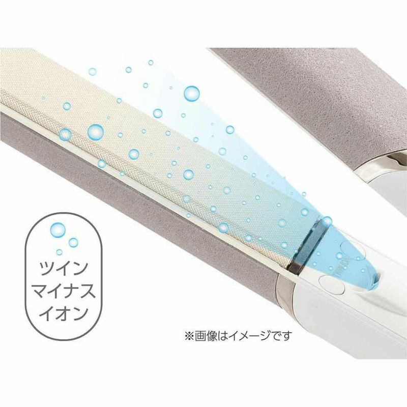 サロンセンスマイナスイオンストレートアイロンKHS-8771