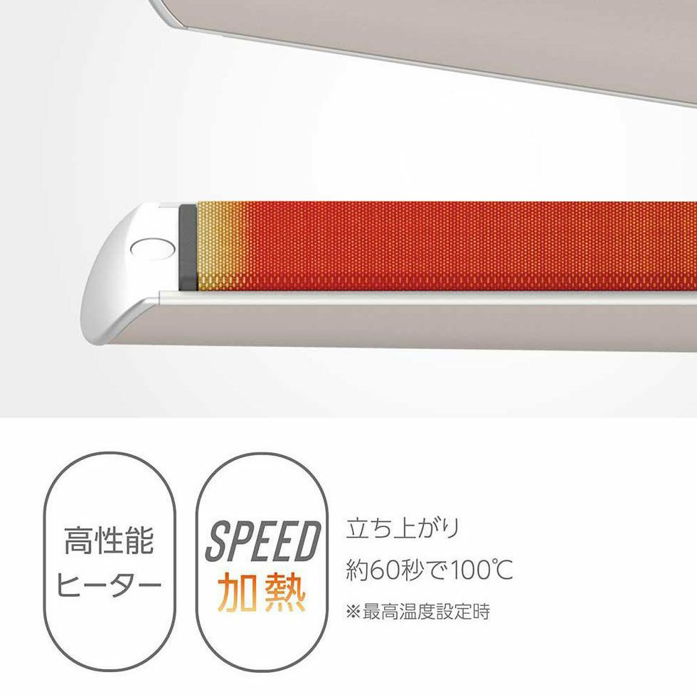 サロンセンスマイナスイオンストレートアイロンKHS-8771 | コイズミ