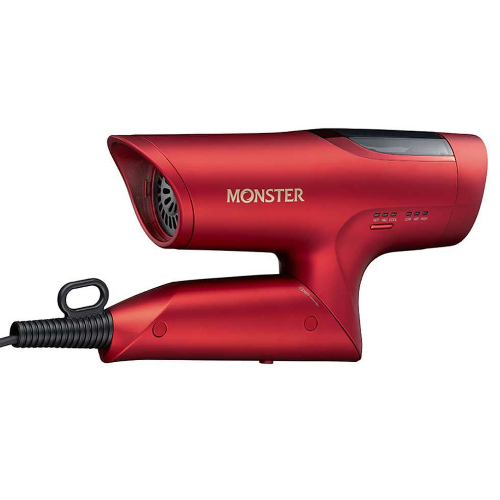 【Koh】MONSTER ヘアドライヤー レッド コイズミ MONSTER(モンスター) ダブルファンドライヤー レッド KHD
