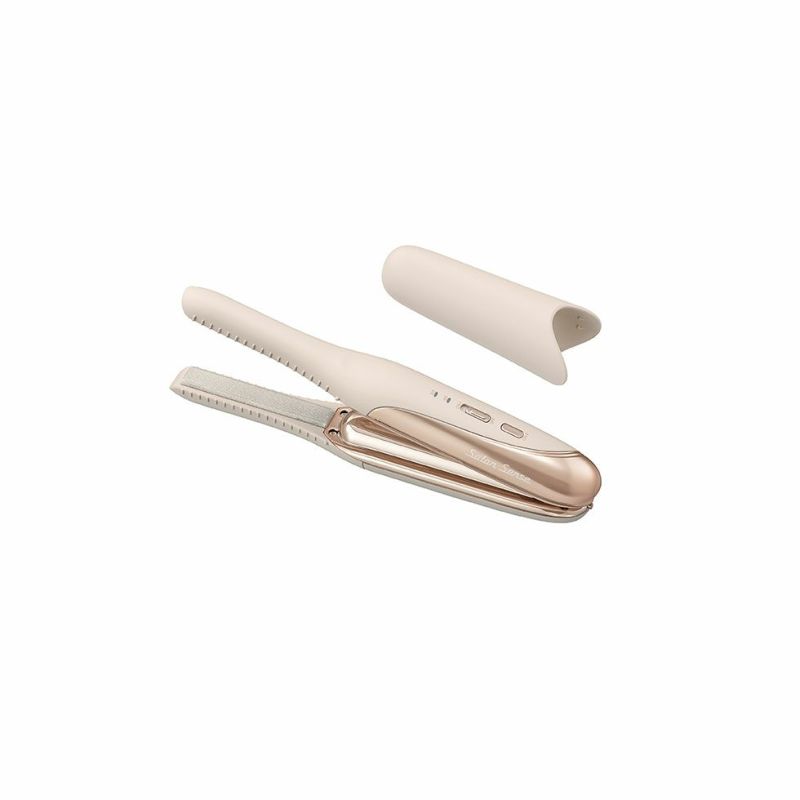 サロンセンスコードレスストレートアイロンスリムプレートKHS-8440