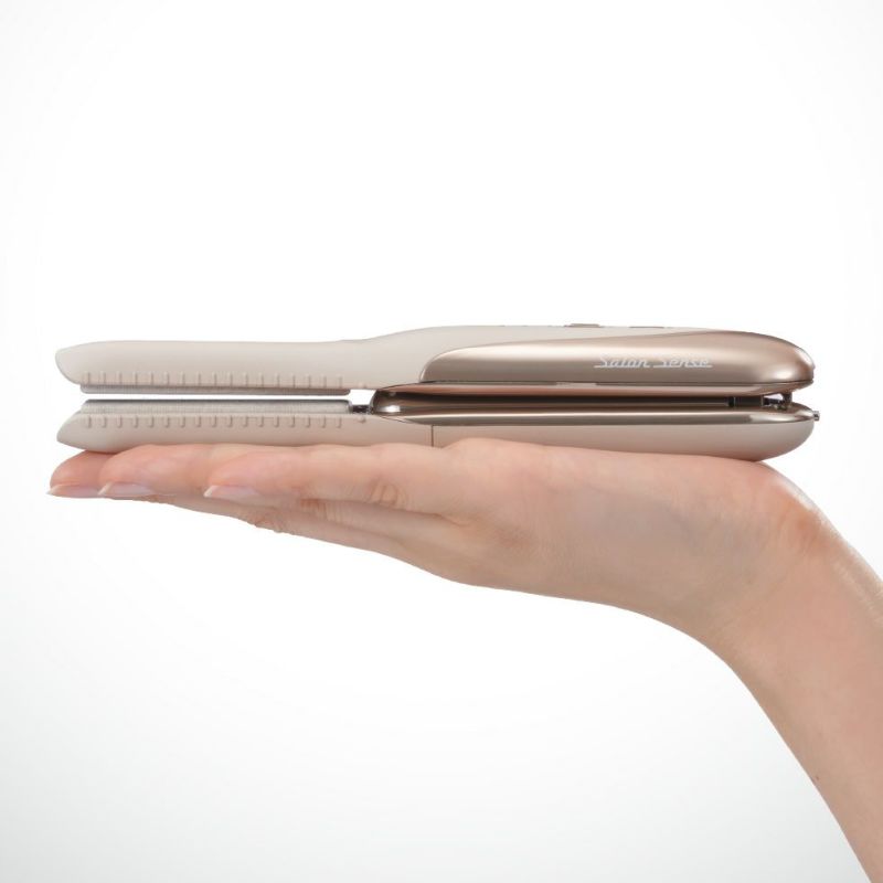 サロンセンスコードレスストレートアイロンスリムプレートKHS-8440