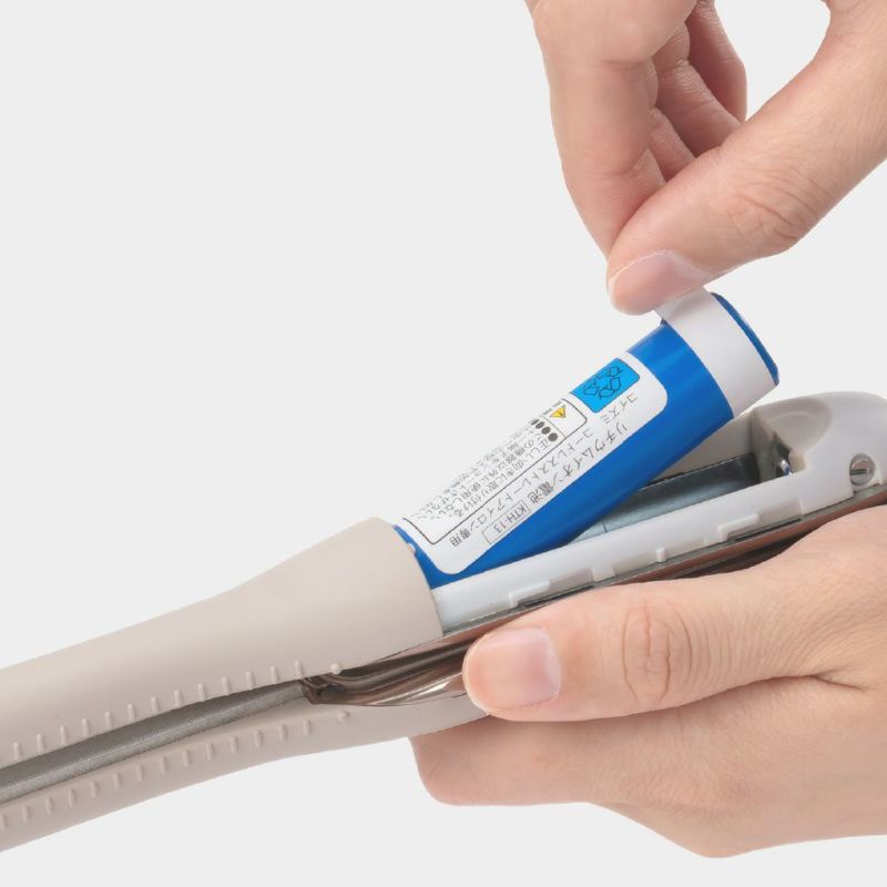 サロンセンスコードレスストレートアイロンスリムプレートKHS-8440